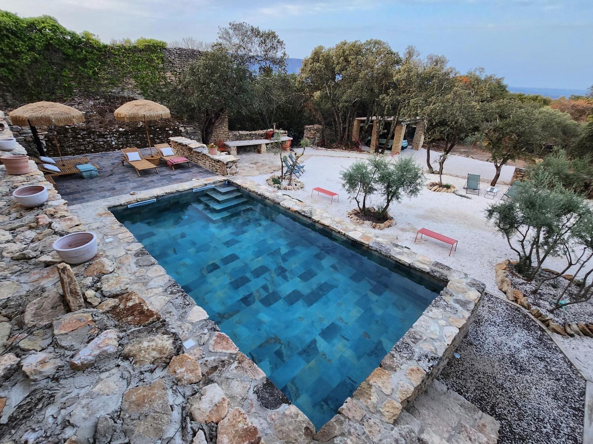 La Borie Oubliee Villa Gordes Eksteriør billede